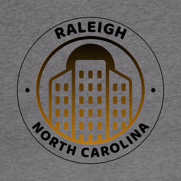 Raleigh, North Carolina by Mountain Morning Graphics